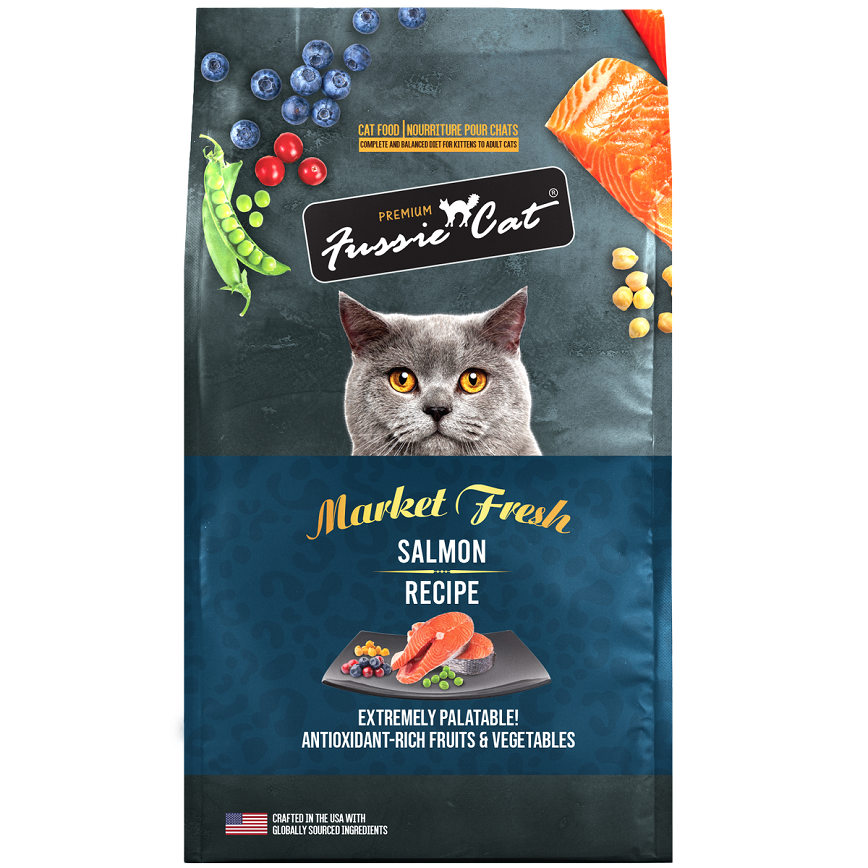 Fussie Cat 貓糧 Market Fresh 純天然貓糧 三文魚配方 3.5lb (藍) (FU-SA2) 圖 1