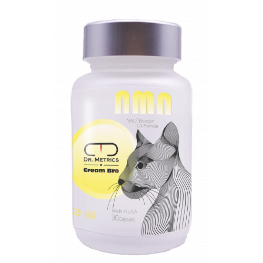 Cream Bro忌廉哥 NMN 貓貓配方 30粒裝 (20mg x 30) Total 600mg (DM107474)