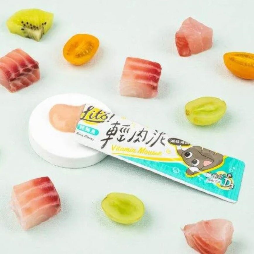 怪獸部落 貓狗零食 Litö ! 輕肉泥 純鮪魚 維他命D3添加 10g 單條裝 (C343)