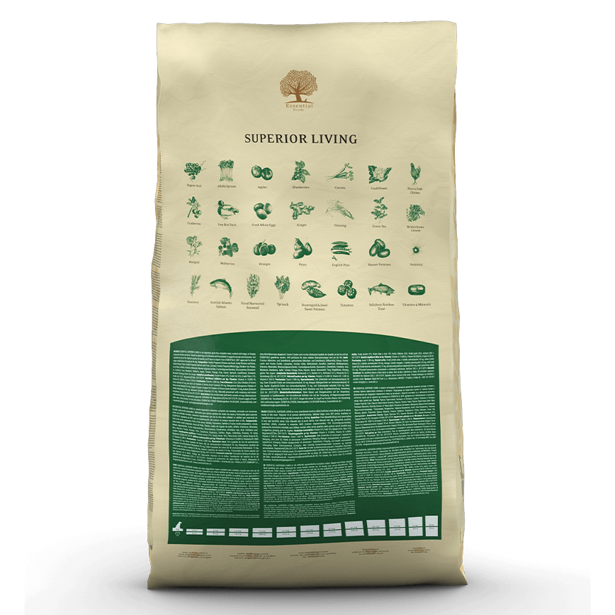Essential Foods 易膳 狗糧 完美品質生活 Superior Living 10kg (大粒) (SL-10) (英國版) 圖 2