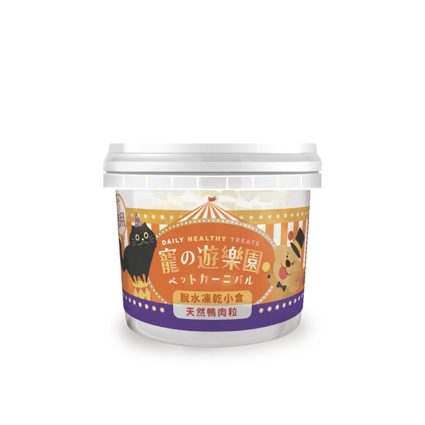 寵之遊樂園 凍乾鴨肉粒 貓犬用 35g