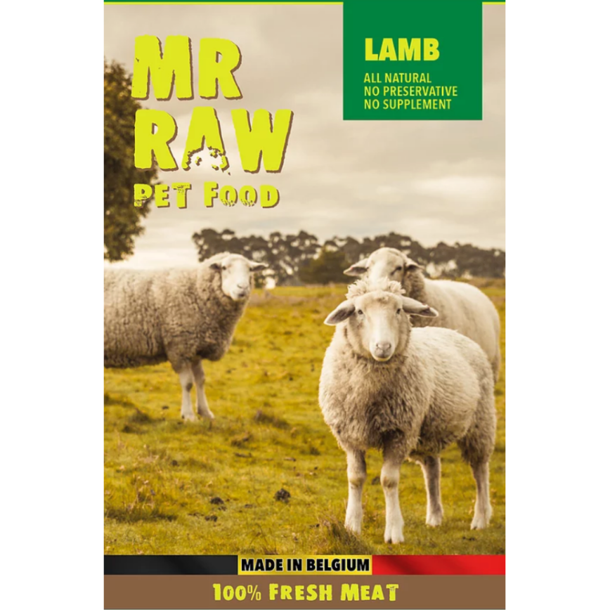 MR RAW 貓狗糧 冷凍脫水生肉凍乾糧 羊肉 400g