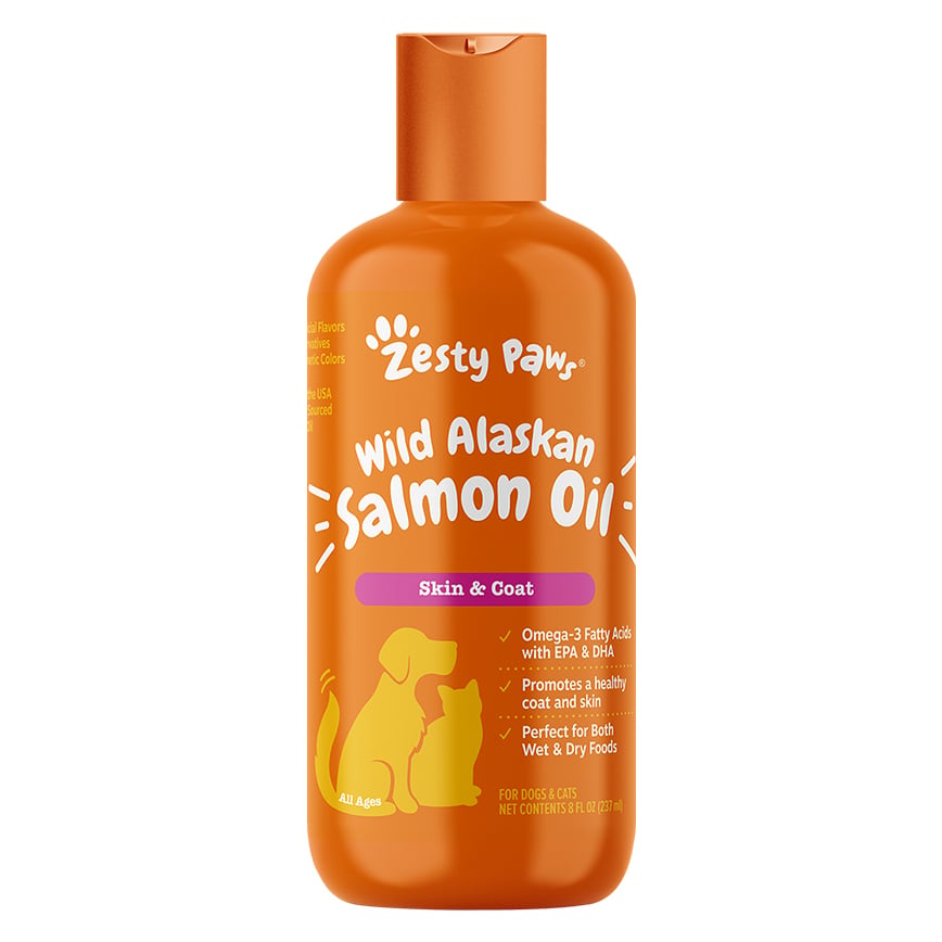 Zesty Paws 野生阿拉斯加三文魚油 WILD ALASKAN SALMON OILPUMP 8OZ (003274)