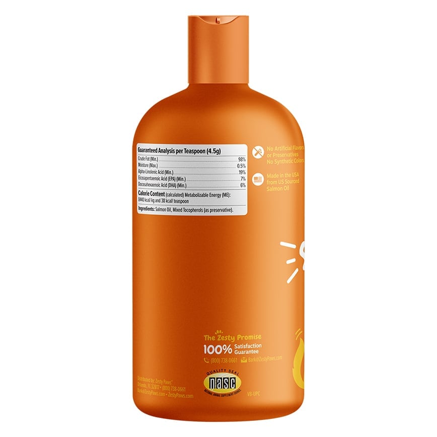 Zesty Paws 野生阿拉斯加三文魚油 WILD ALASKAN SALMON OILPUMP 8OZ (003274) 圖 2