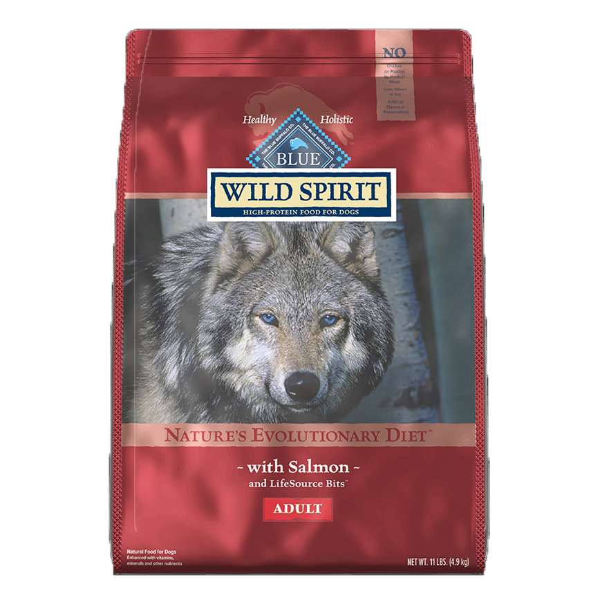 BLUE BUFFALO 狗糧 成犬 三文魚配方 11lb (800256)
