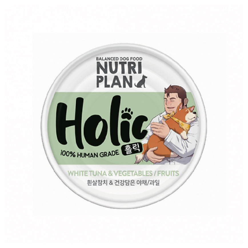 Nutriplan 貓罐 白身吞拿魚蔬果 85g
