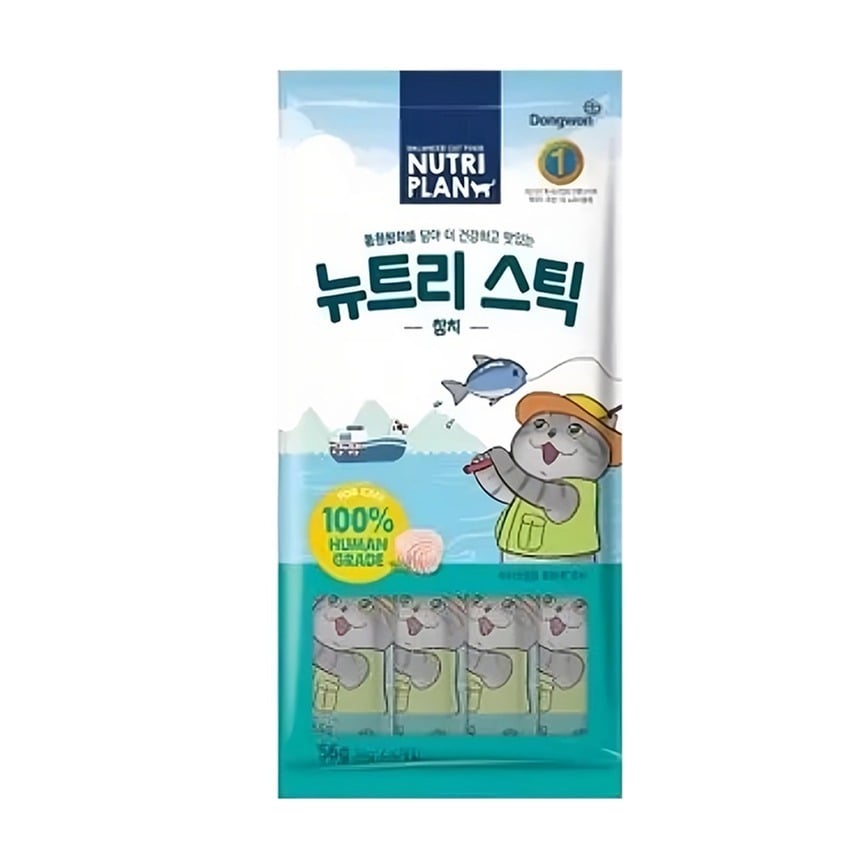 Nutriplan 貓肉泥 吞拿魚 4本