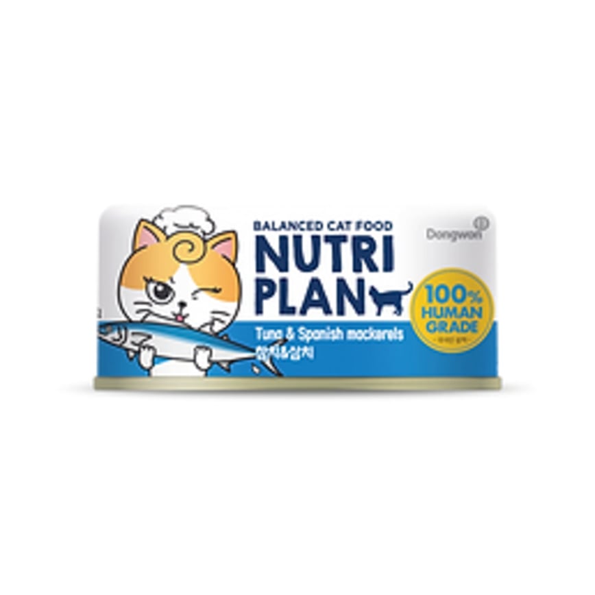 Nutriplan 挑嘴 馬鮫吞拿魚90g(藍)