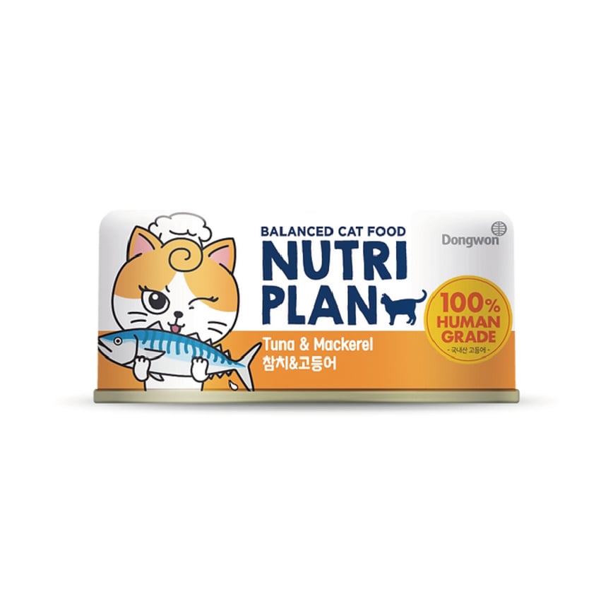 Nutriplan 挑嘴 鯖魚吞拿魚90g(橙)