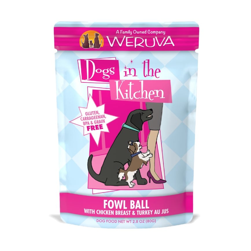 WeRuVa 狗濕糧 廚房系列 雞湯+雞肉+火雞肉 80g (003168)