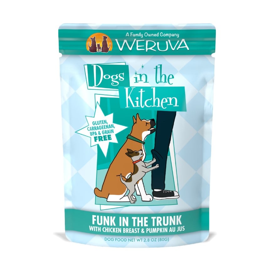 WeRuVa 狗濕糧 廚房系列 雞湯+雞肉+南瓜 80g (003169)