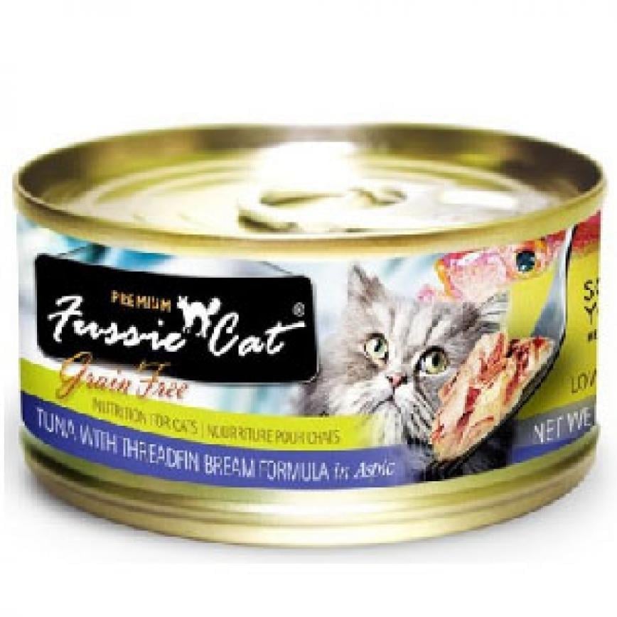 Fussie Cat 黑鑽 吞拿魚鯛魚 80g