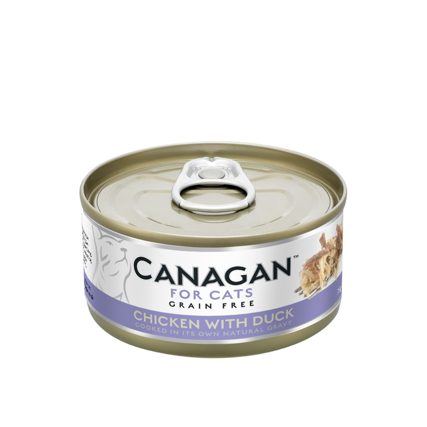 CANAGAN原之選 貓罐頭 雞肉及鴨肉 75g