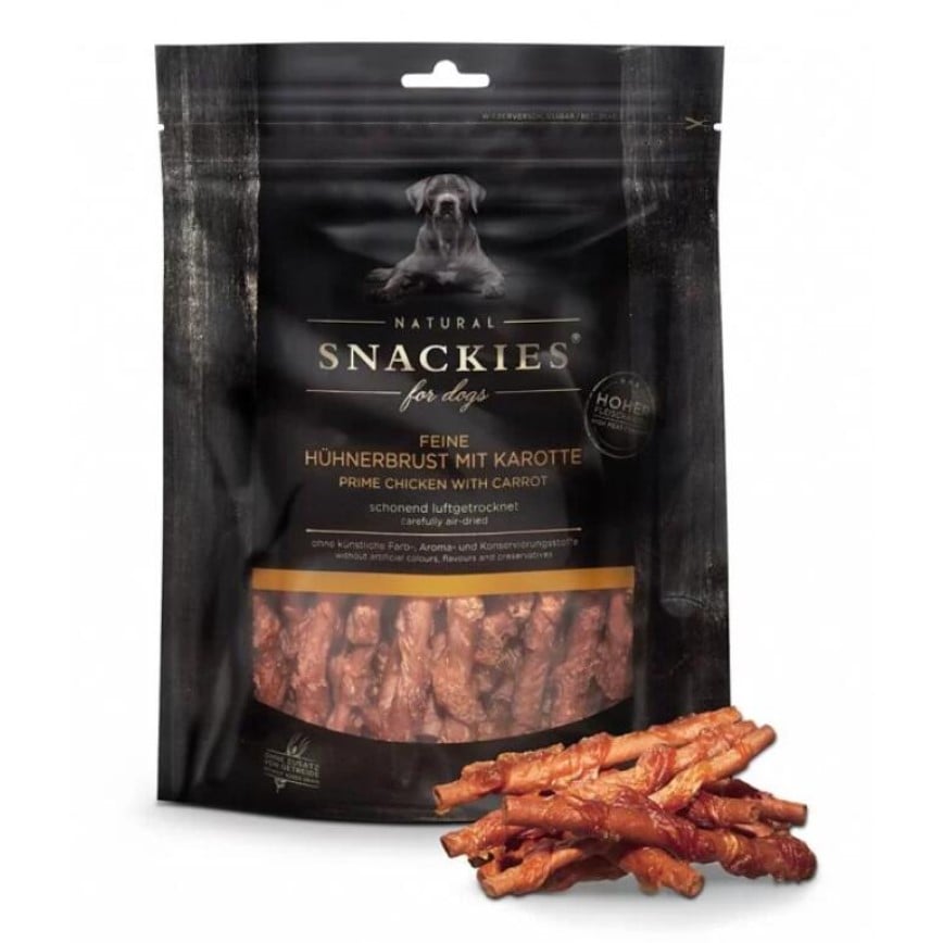 Snackies 狗零食 雞胸肉配紅蘿蔔 180g (DTNKFA01028ZZ) (TBS)