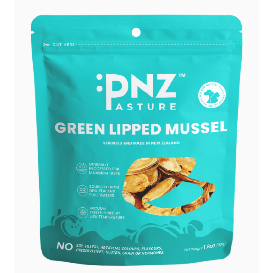 PNZ 牧埸滋味 貓狗零食 凍乾青口 50g (PNN31034)