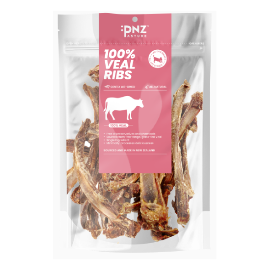 PNZ 牧埸滋味 狗零食 風乾小牛肋骨 200g (2003011) 圖 1
