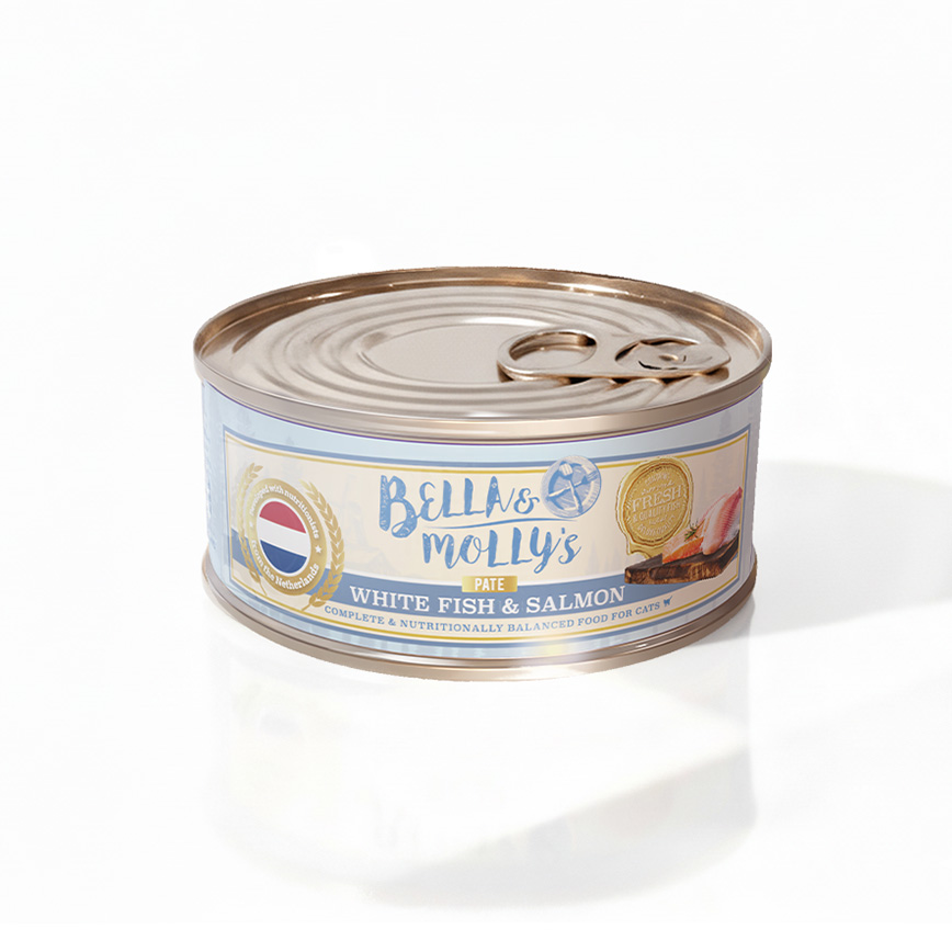 Bella&Molly's 白魚三文肉醬 80g