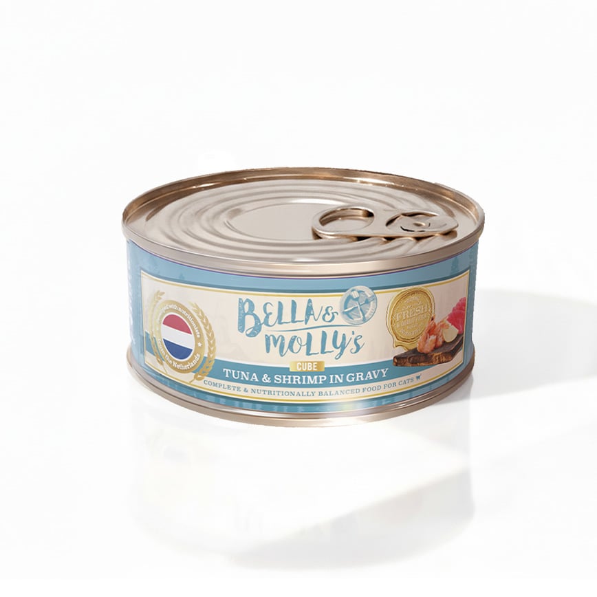 Bella&Molly's 蝦肉吞拿肉塊 80g