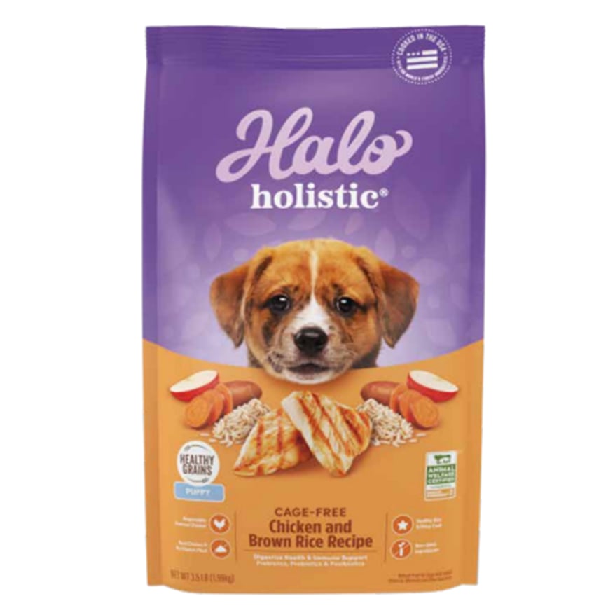 HALO 狗糧 幼犬糧 雞肉糙米配方 10lb (38120) (新包裝)