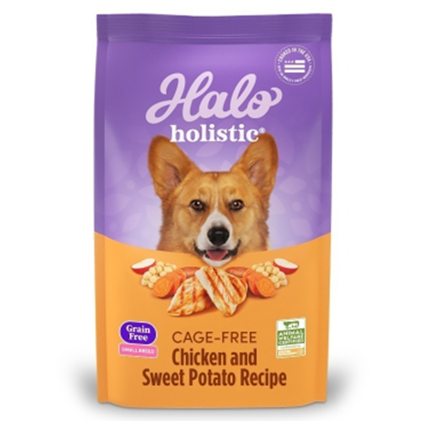 HALO 狗糧 小型犬成犬無穀糧 雞肉甜薯配方 3.5lb (57603) (新包裝) 圖 1