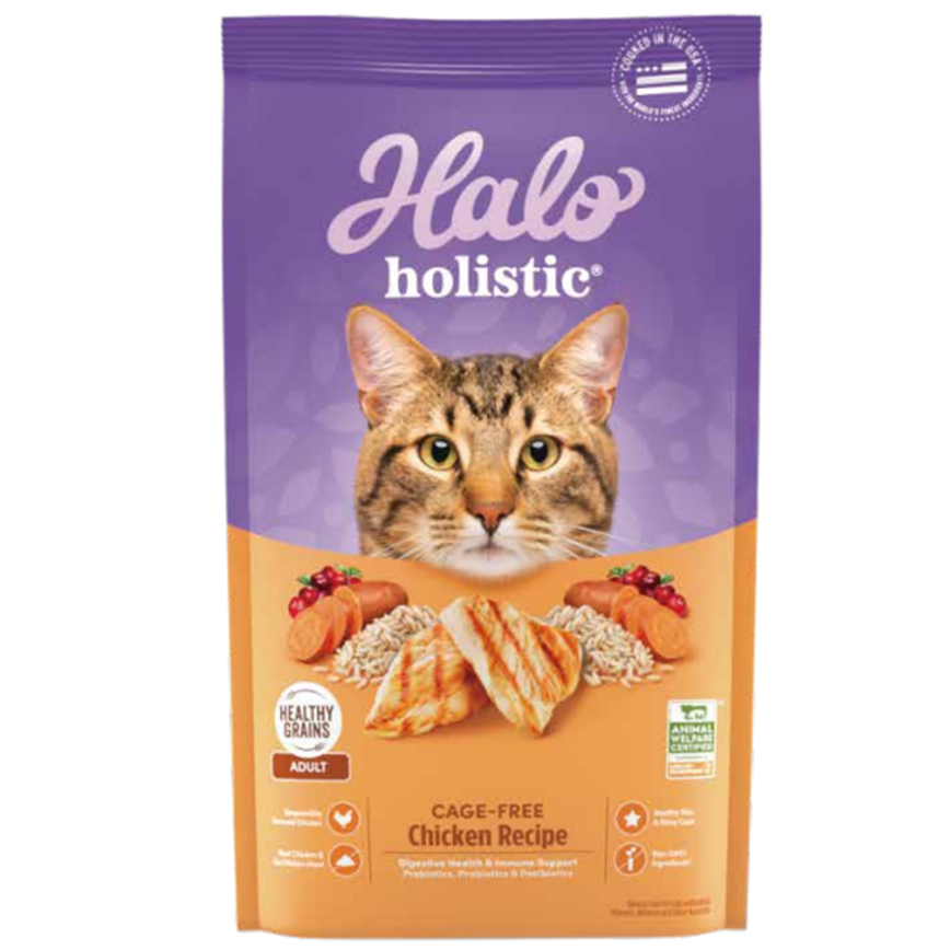 HALO 貓糧 成貓糧 雞肉配方 3lb (34020) (新包裝)