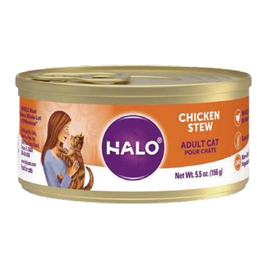 HALO 貓罐頭 雞肉配方 5.5oz (40080) (新包裝)