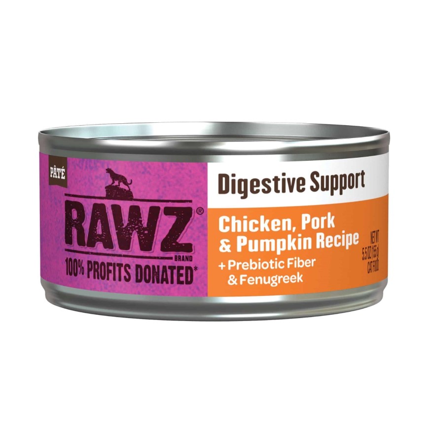 RAWZ 貓罐頭 Soultion Based系列 消化系統保健配方 雞肉、豬肉、南瓜 155g (WCDCP155) 圖 1