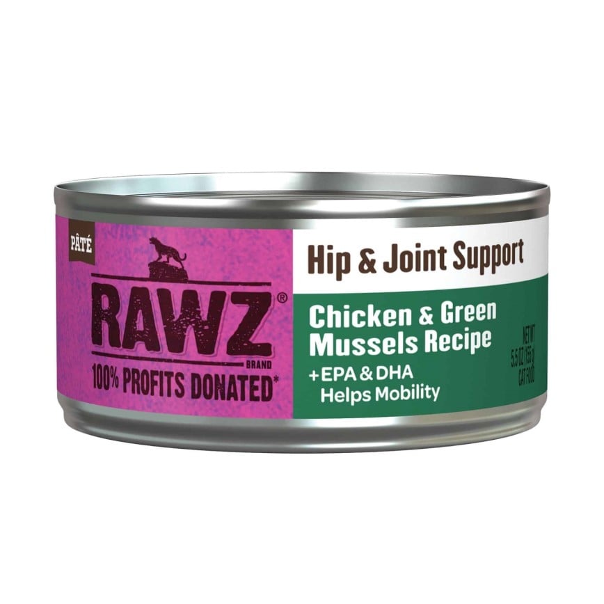 RAWZ 貓罐頭 Soultion Based系列 關節保健配方 雞肉、綠唇貽貝 155g (WCHCG155)