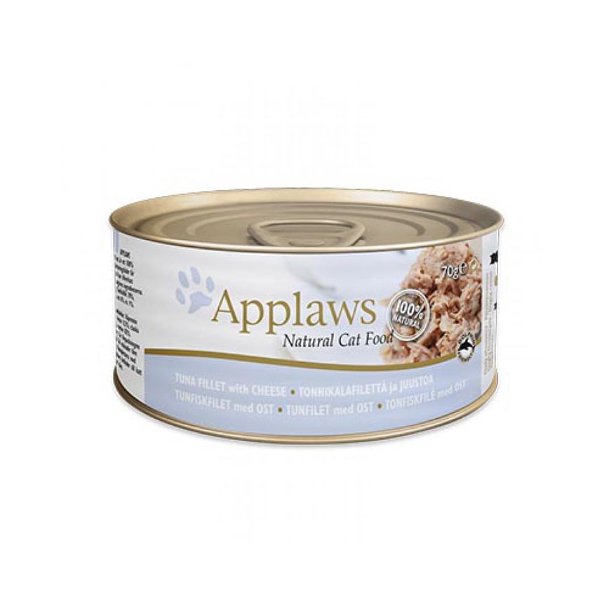 Applaws 貓罐頭 天然優質吞拿魚及芝士 Tuna with Cheese 70g (淺淺藍) (1007)