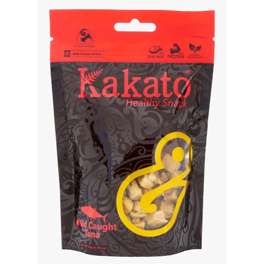 Kakato 卡格 貓狗零食 凍乾純肉小食 野生捕撈吞拿魚 20g (SK0953EIN)
