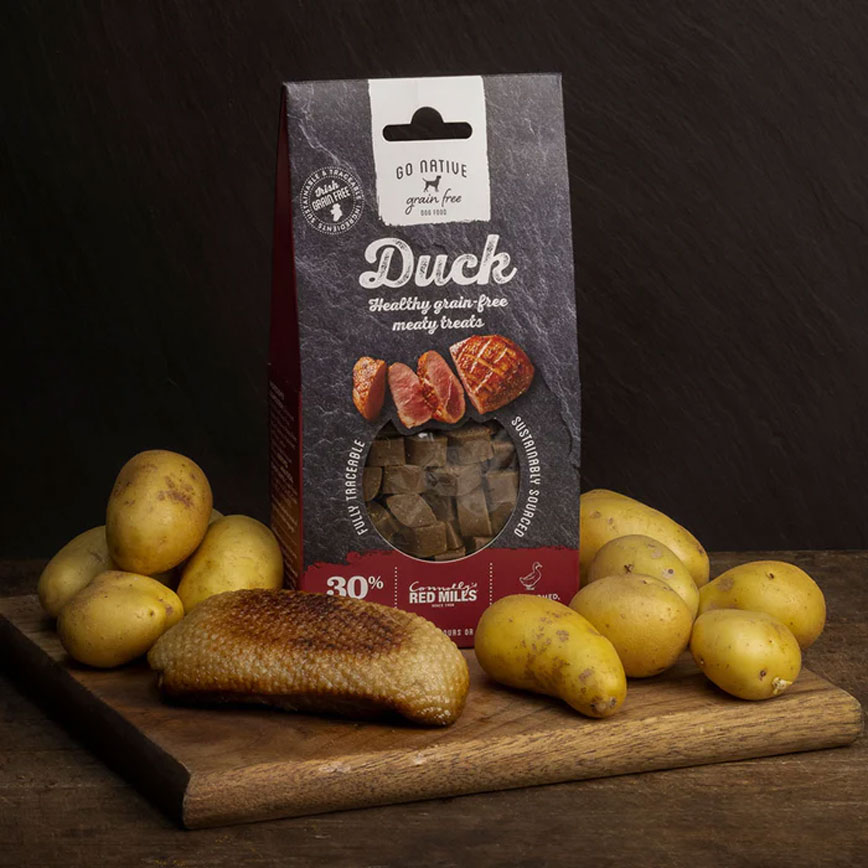 Go Native 低敏狗小食 鴨肉 100g