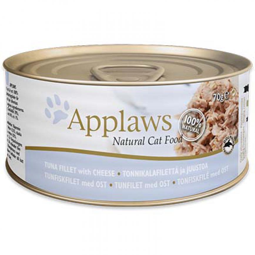 Applaws 貓罐頭 天然優質吞拿魚及芝士 Tuna with Cheese 156g (淺淺藍) (2007)