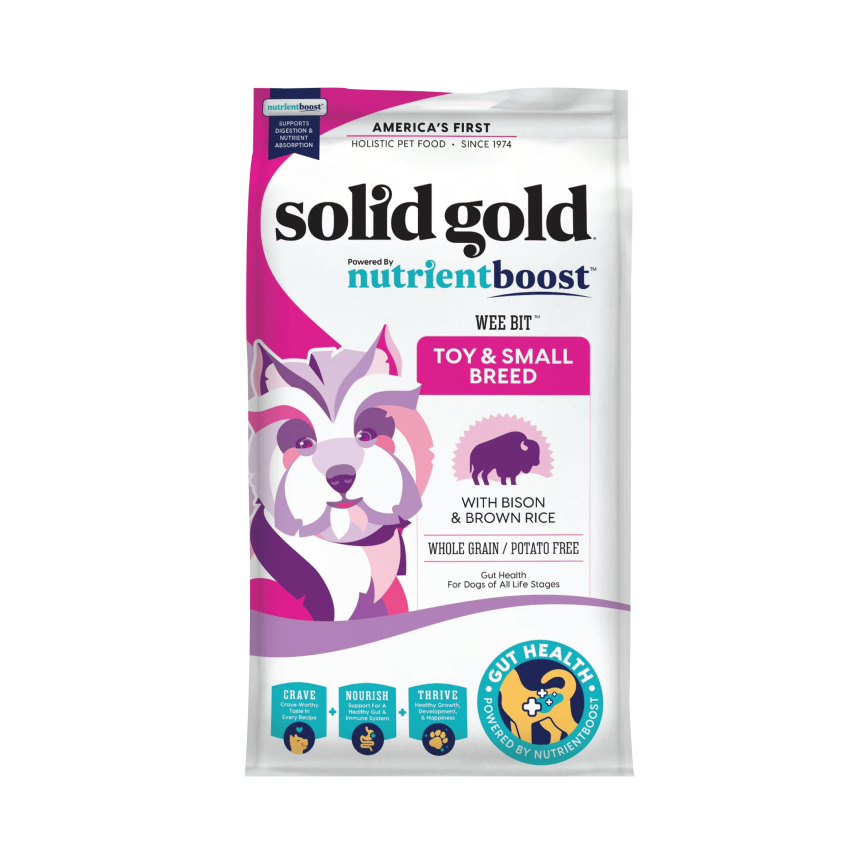 Solid Gold 素力高 狗糧 小型犬全年齡 野牛配方 3.75lb (SG719) (新配方升級版)