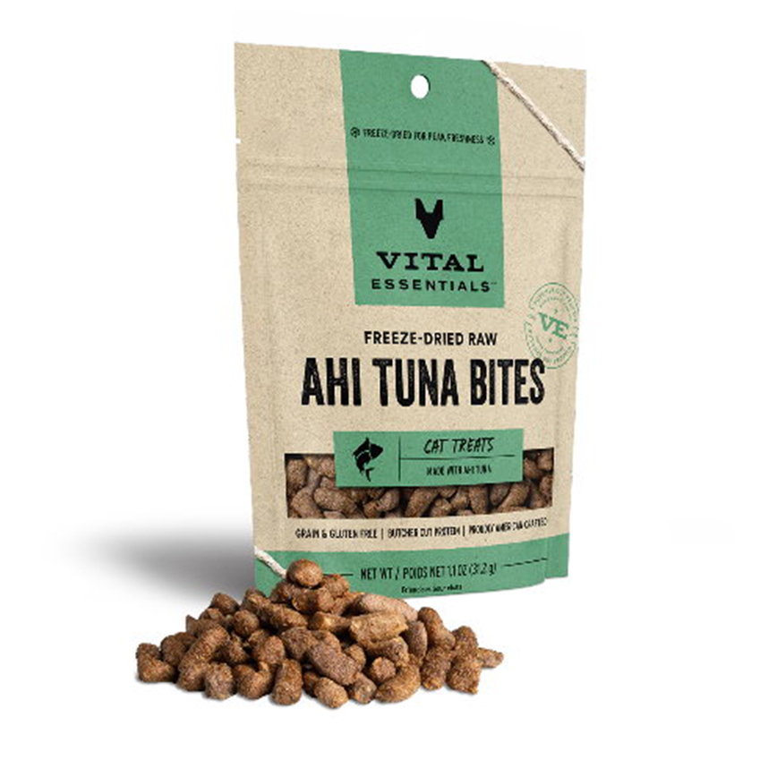 VITAL ESSENTIALS 凍乾貓零食 吞拿魚粒 1.1oz (694006)