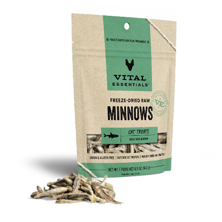 VITAL ESSENTIALS 凍乾貓零食 鯀魚 0.5oz (694051)