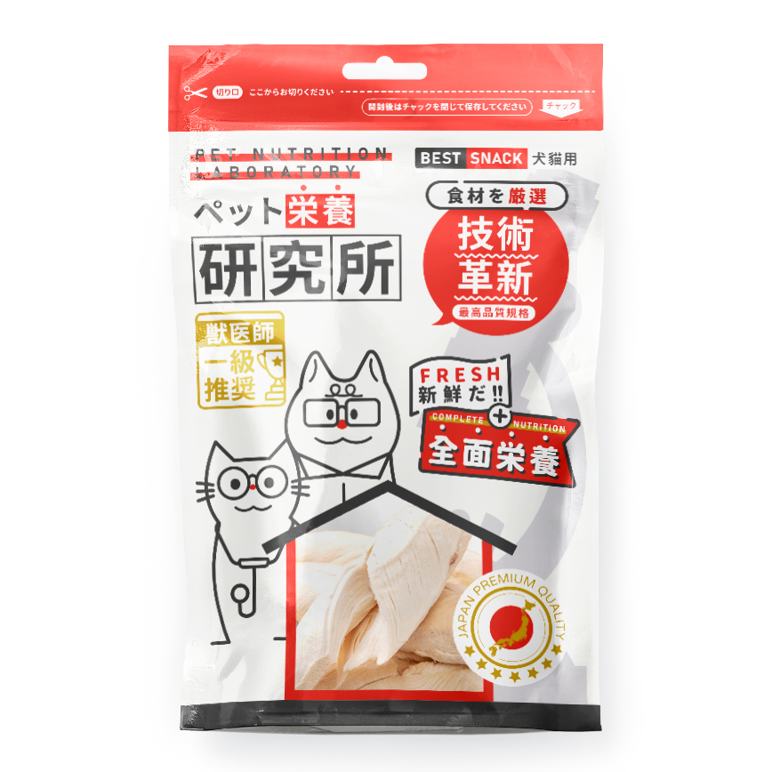 Pet Lab 嚴選貓狗零食 凍乾小食 脫水雞胸肉 30g
