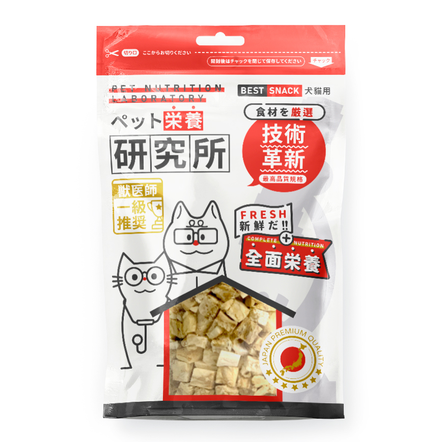 Pet Lab 嚴選貓狗零食 凍乾小食 脫水鱈魚粒 30g