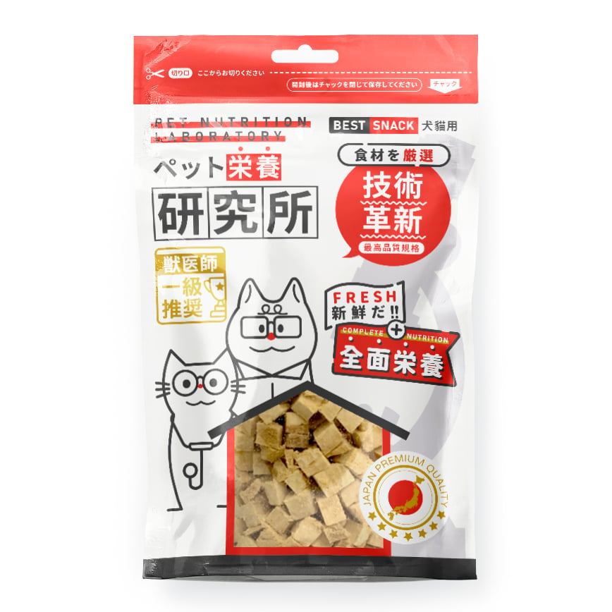Pet Lab 嚴選貓狗零食 凍乾小食 脫水三文魚粒 60g