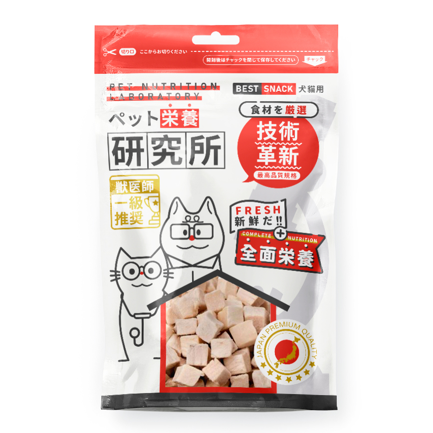 Pet Lab 嚴選貓狗零食 凍乾小食 脫水鴨肉粒 60g