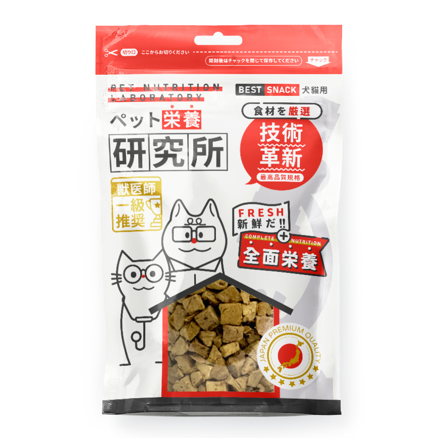 Pet Lab 嚴選貓狗零食 凍乾小食 脫水雞肝粒 60g