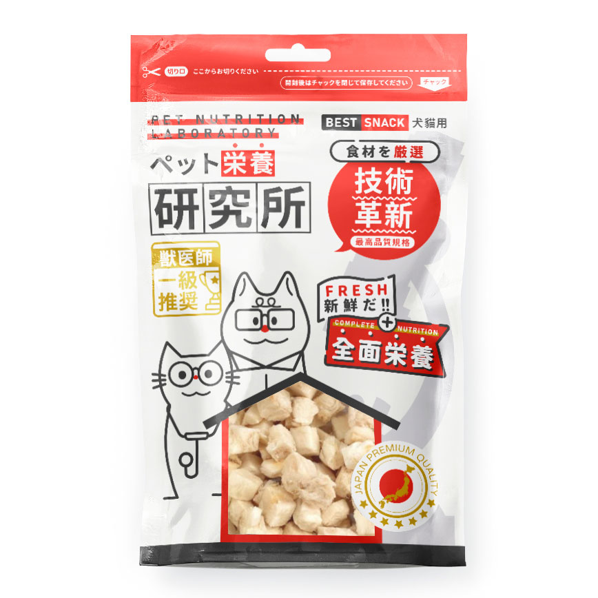 Pet Lab 嚴選貓狗零食 凍乾小食 脫水鱈魚粒 60g