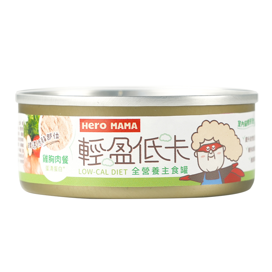 HeroMama 貓輕盈低卡雞胸肉 80g