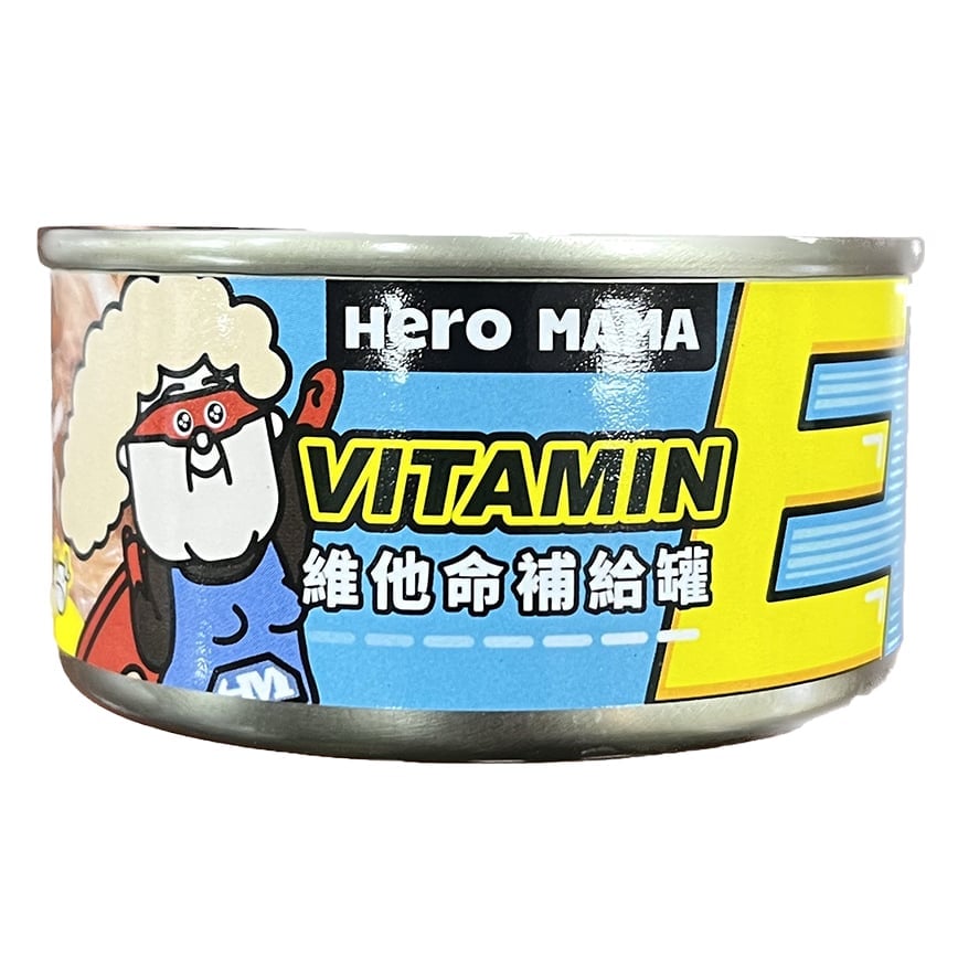 HeroMama 牛肉雞絲維他命E罐 80g