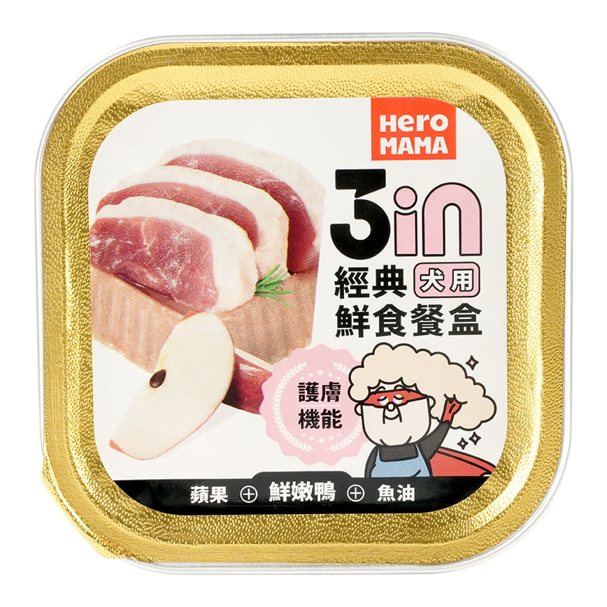 HeroMama 狗濕糧 鮮嫩鴨 80g
