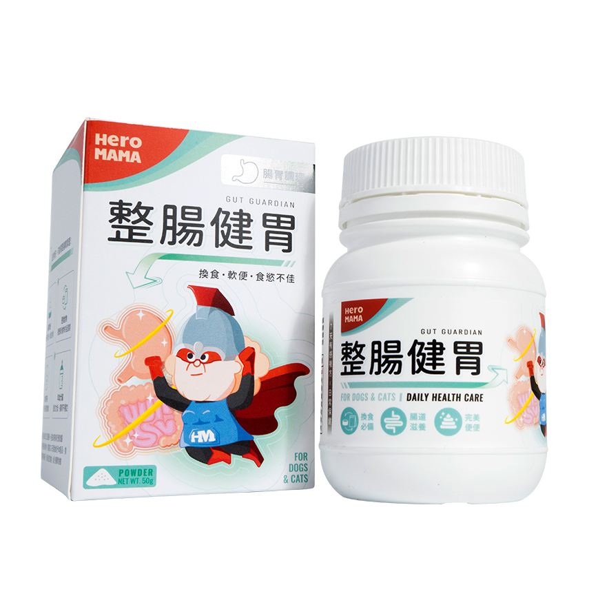 HeroMama 貓犬用保健品 整腸健胃 50g 圖 1