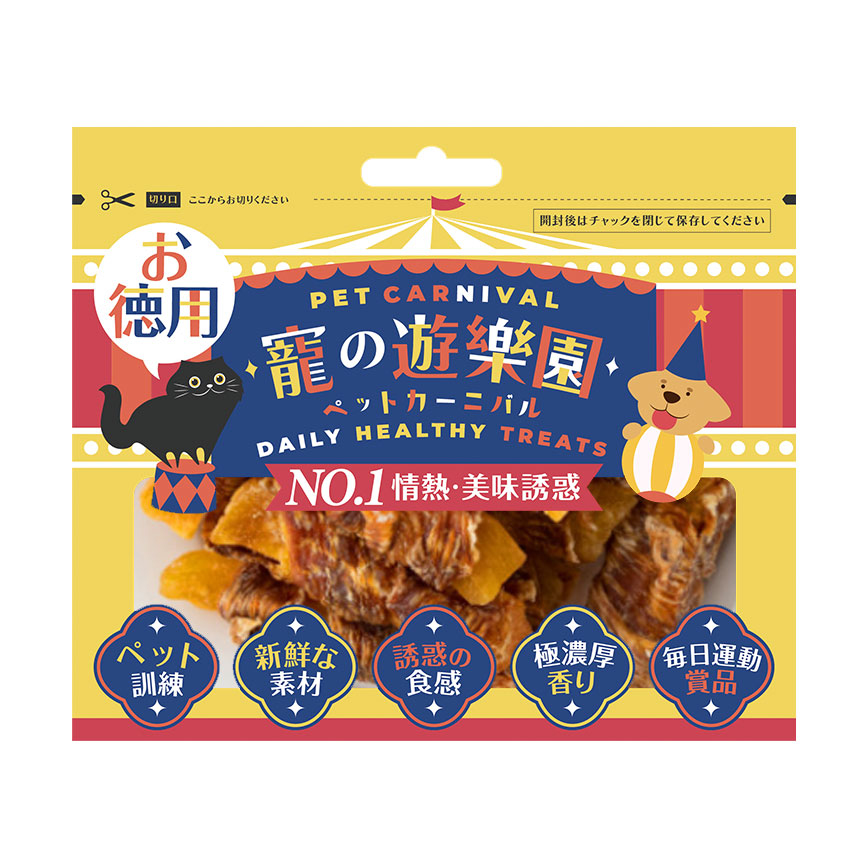 寵之遊樂 狗零食 鴨肉甘薯 50g