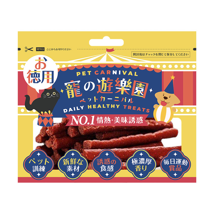 寵之遊樂園 嚴選狗零食 牛肉條 100g