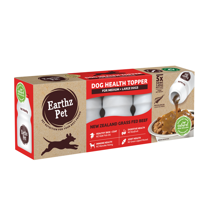 EarthzPet Pet力多 狗狗天然肉醬牛肉配方 50ml*5 (EPLB50)