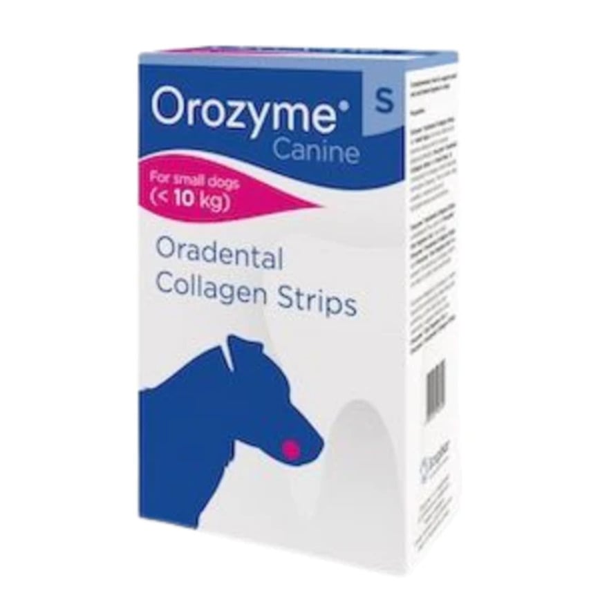 Orozyme Collagen Strips (S) 科盾狗用骨膠原潔牙條 小型犬 (cardon002)