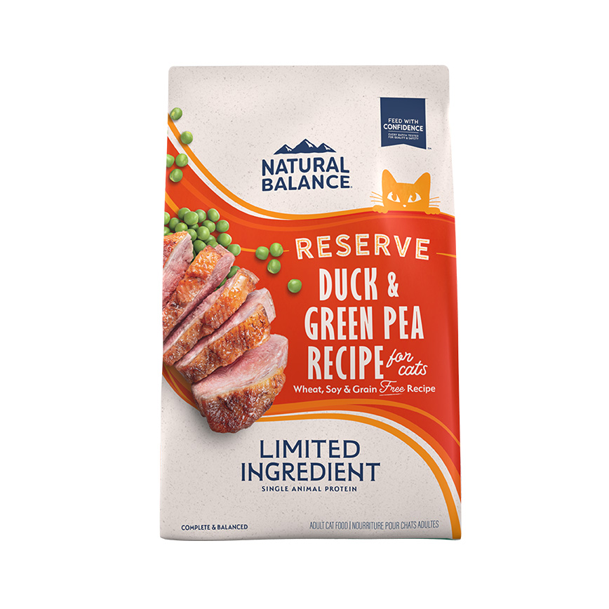 Natural Balance 鴨肉成貓糧 Grain Free Duck & Green Pea 4lb (14748)